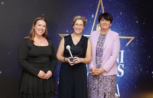 Una McCarthy-Fakry receives UCD Alumni Award for Science